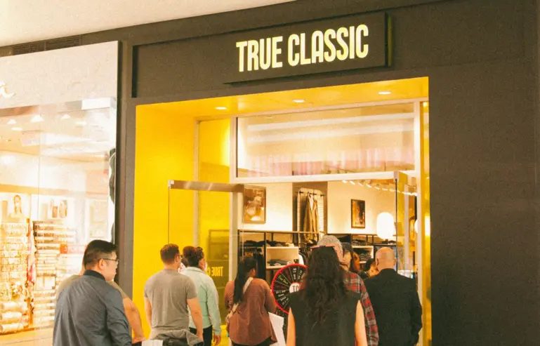 True Classic storefront